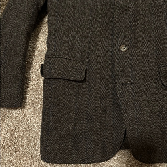 Redwood and Ross Brown 100% Wool Blazer - Picture 4 of 11